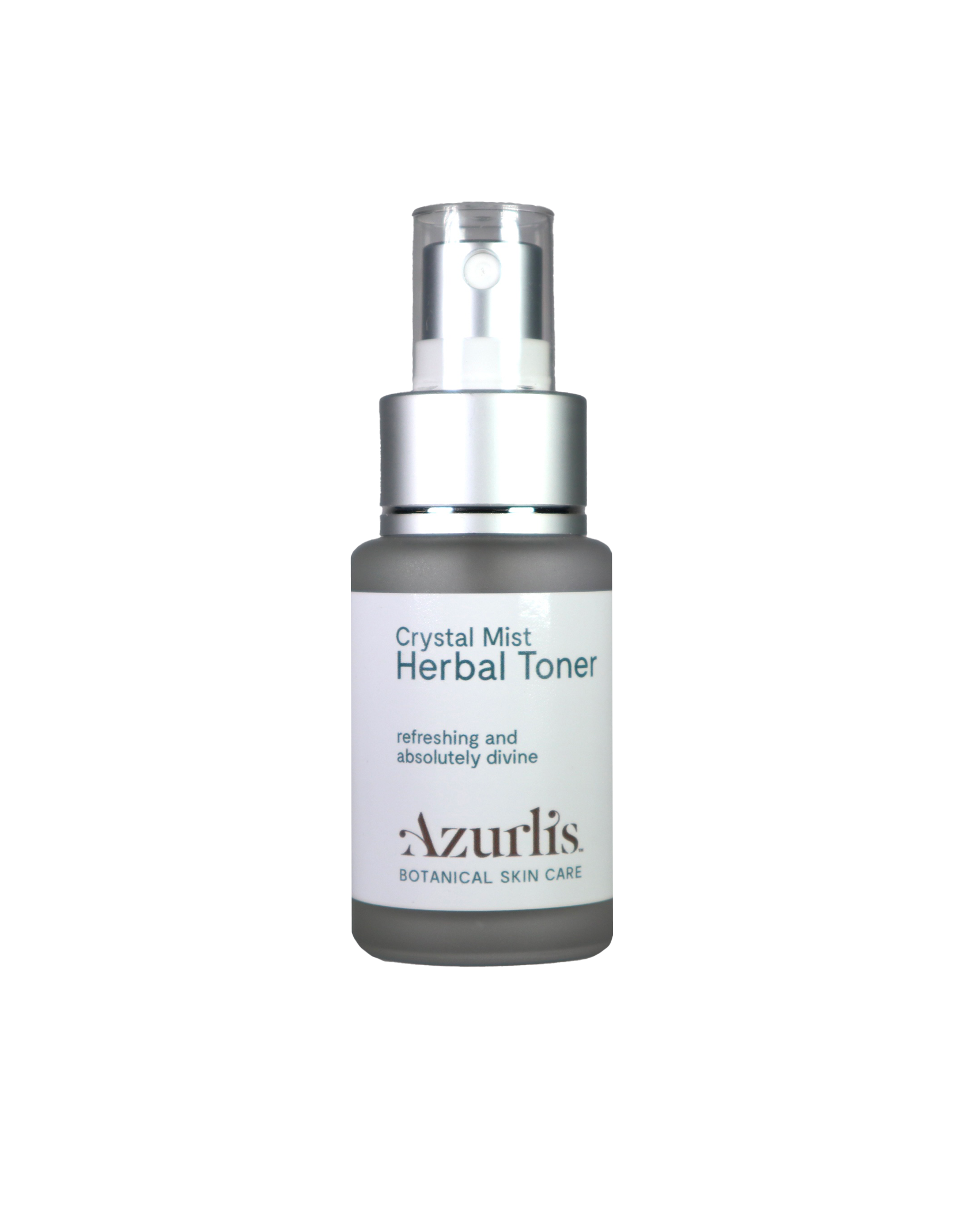 Azurlis™ Crystal Mist Herbal Toner 50ml is refreshing and absolutely divine. Great as a toner. Fantastic as a spritzer, like freshly cucumber slices on a hot Summer&#39;s day. Lovely to keep skin moist moisture under any moisturiser - 100% alcohol-free.