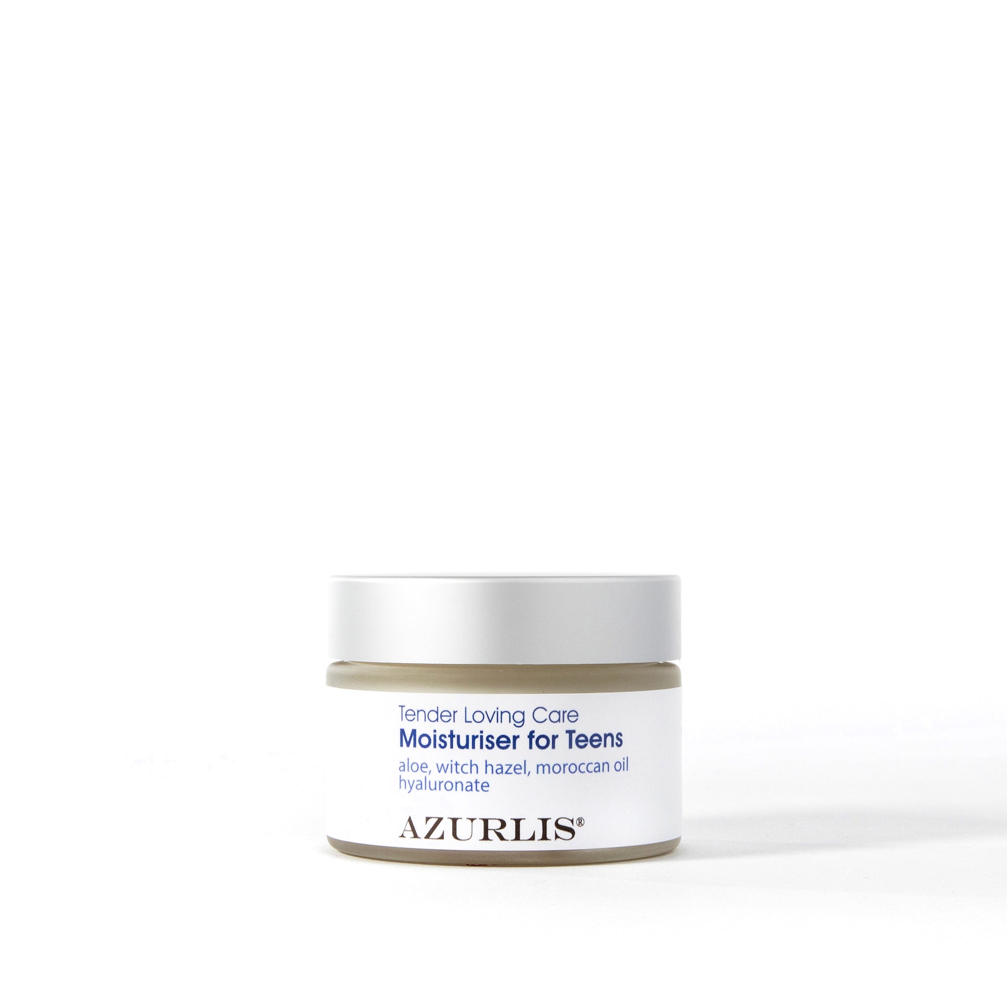 Azurlis™ TLC Moisturiser for Teens 50/30ml is for acne prone skin.  Formulated to nourish and balance teenage skin, helping to regulate sebaceous gland activity and control bacterial flora. SPF8.