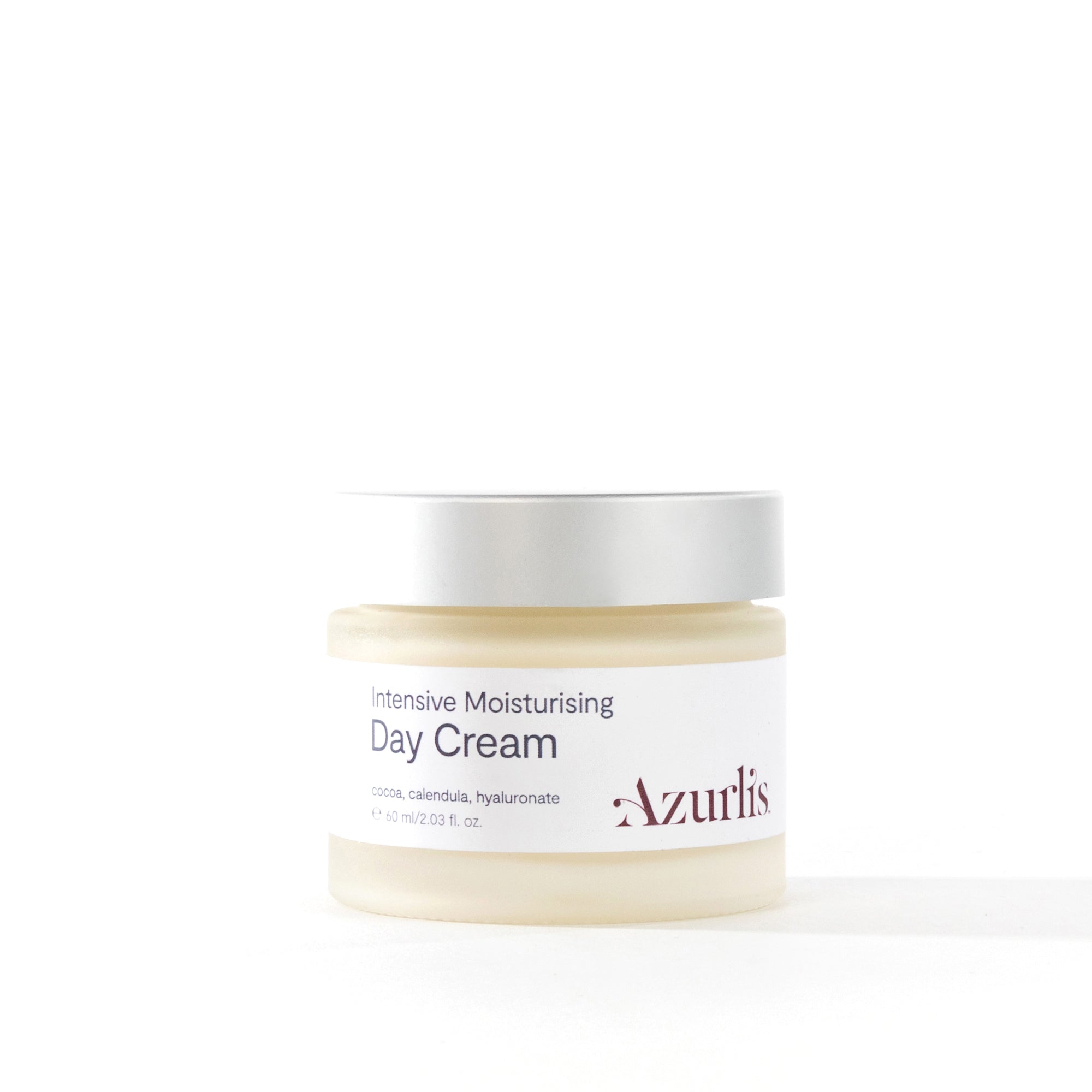 Azurlis™ Intensive Moisturising Day Cream 60/30ml is a light and luxurious daily moisturiser that keeps the skin hydrated all day long, whilst encouraging deep cellular growth and regeneration, SPF-8. Suitable for all types, and ideal moisturiser to protect against the premature signs of ageing.