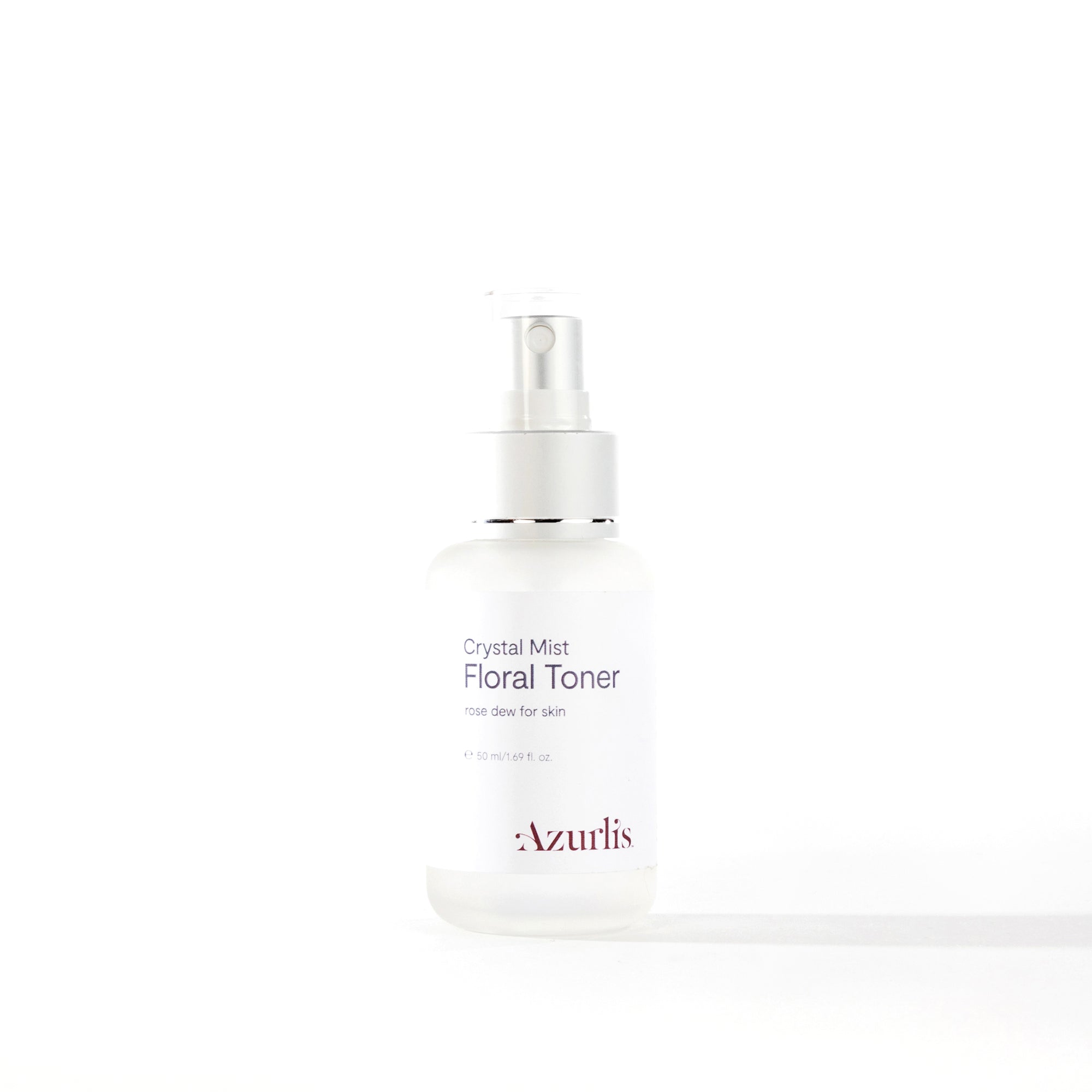 Azurlis™ Crystal Mist Floral Toner 50ml is a really unique product that can be used on your face and body, anywhere, anytime, as a toner or spritzer, and is absolutely 100% alcohol-free.