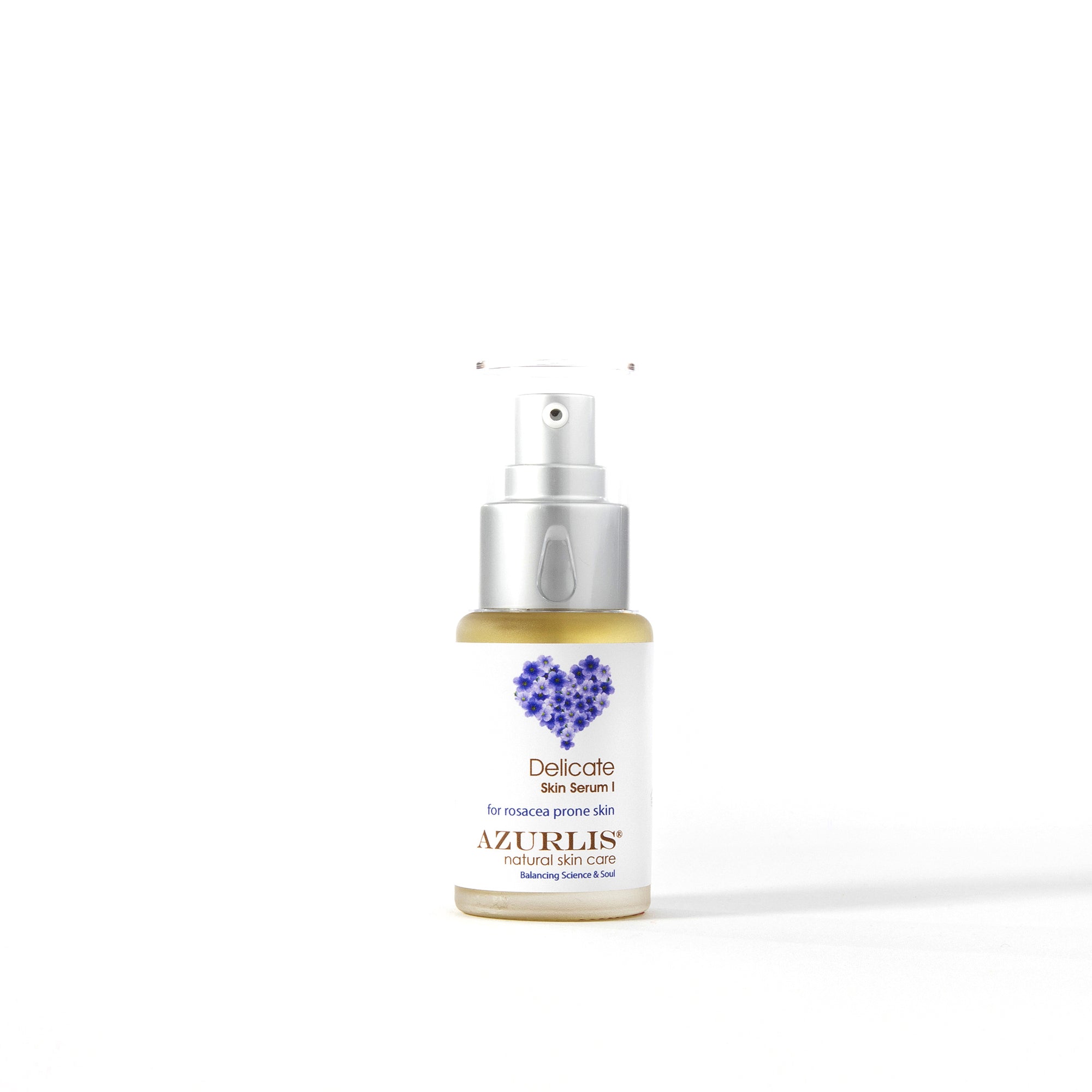 Azurlis™ Delicate Skin Serum I 30ml is a gentle nourishing serum that helps to calm and sooth sensitive skin including rosacea-prone skin.