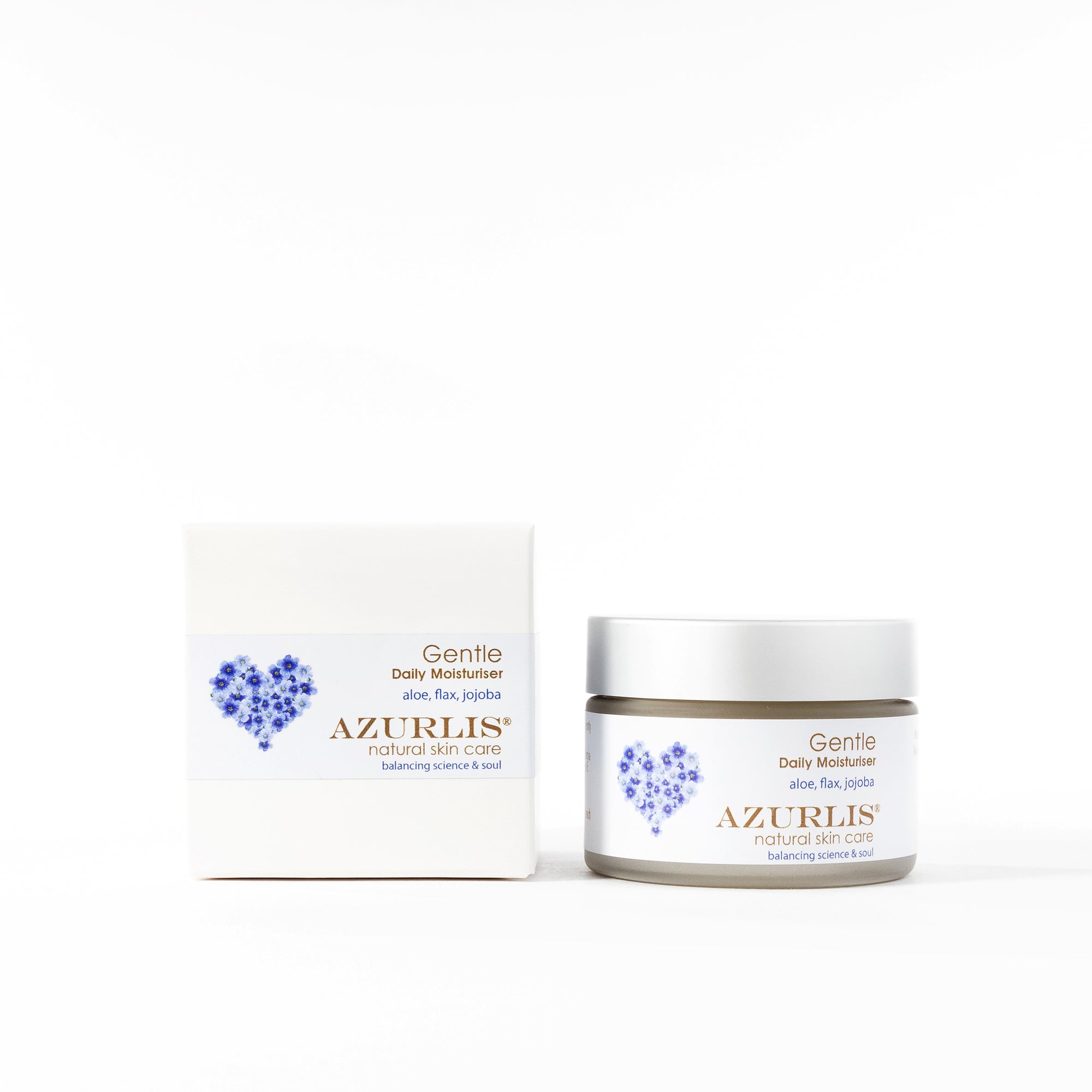 Azurlis™ Gentle Daily Moisturiser 50ml is formulated to hydrate and nourish sensitive and fragile skin, all day long. Equally great on all skin types, for women or men.