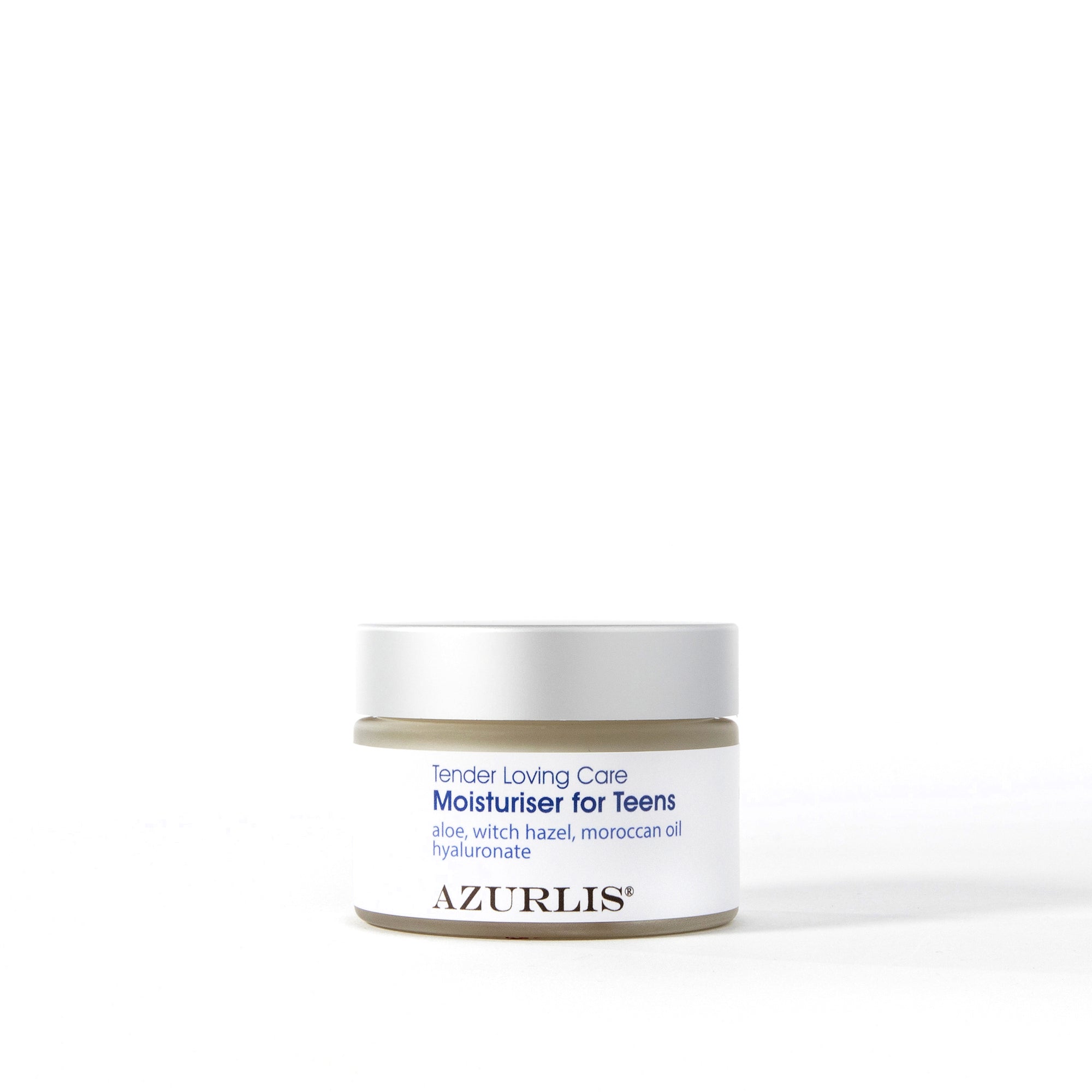 Bottle of Azurlis TLC Moisturiser for Teens